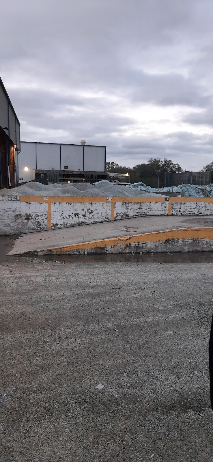 Strategic Materials Inc recycling center in Sarasota, FL - View of facility