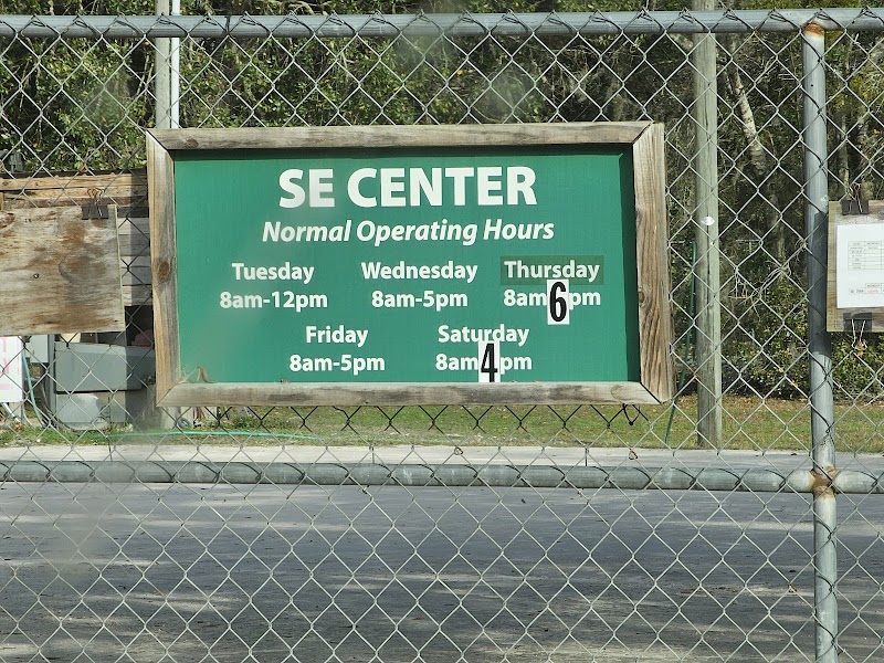 Gilchrist County Southeast Recycling Center recycling center in Trenton, FL - View of facility