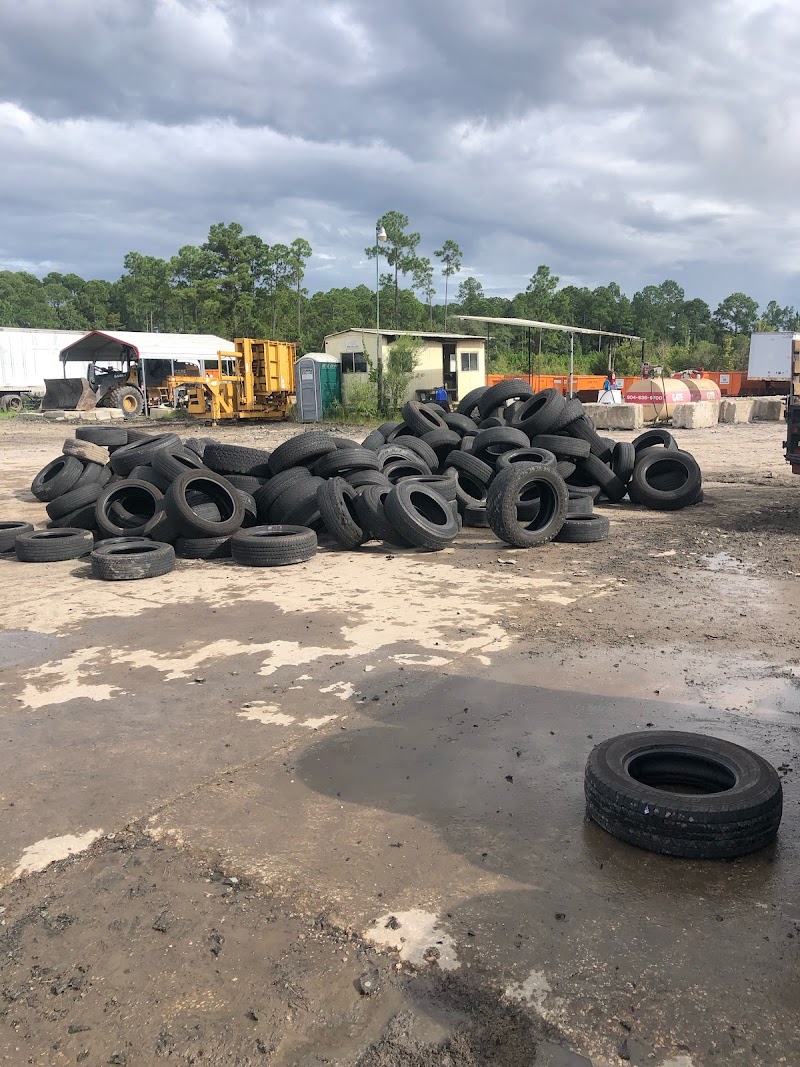 Atlantic Can Inc recycling center in Jacksonville, FL - View of facility