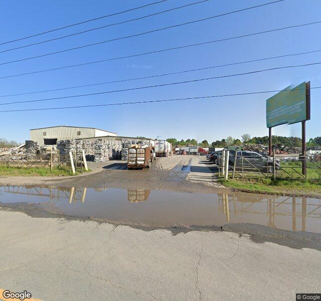 Metro Scrap Metals Inc recycling center in North Little Rock, AR - View of facility