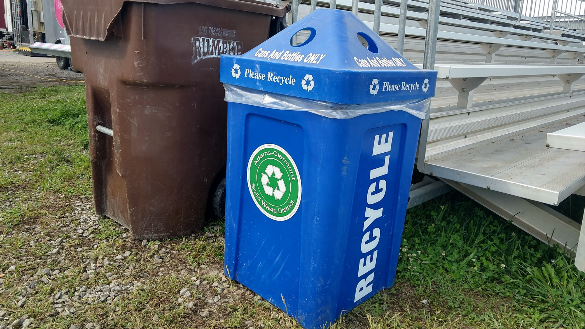View of Public Recycling Bin at Ohio Valley Career & Technical Center - Photo 4
