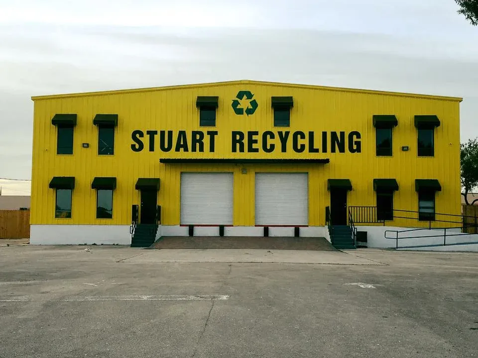 Port St. Lucie Recycling Inc. recycling center in Port St. Lucie, FL - View of facility