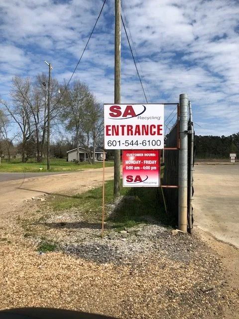 SA Recycling recycling center in Hattiesburg, MS - Nearby facility