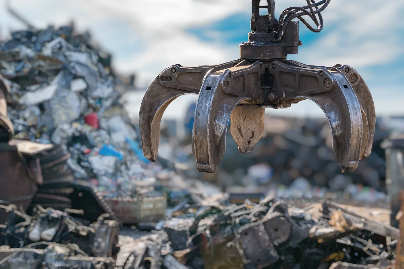 Wright's Recycling recycling center in Grand Ridge, FL - View of facility