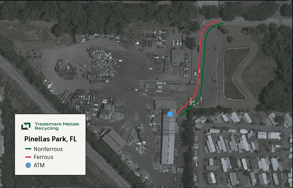 Trademark Metals Recycling - Pinellas Park recycling center in Pinellas Park, FL - Nearby facility
