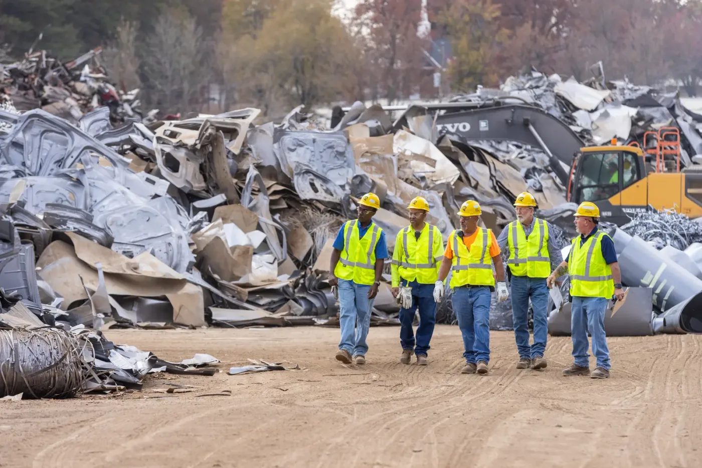 Radius Recycling - Concord (Sandquist St) recycling center in Concord, NH - View of facility