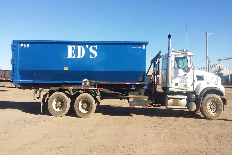Ed's Recycling Center, Inc recycling center in Clovis, NM - View of facility