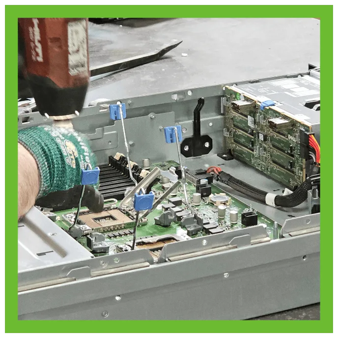 eSCO Processing & Recycling recycling center in Rogers, AR - View of facility