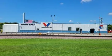 West End Hide Fur & Metal Co recycling center in Jamestown, ND - View of facility