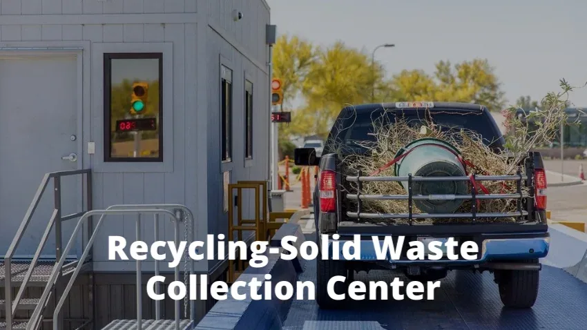 City of Chandler - Recycling-Solid Waste Collection Center recycling center in Chandler, AZ - View of facility